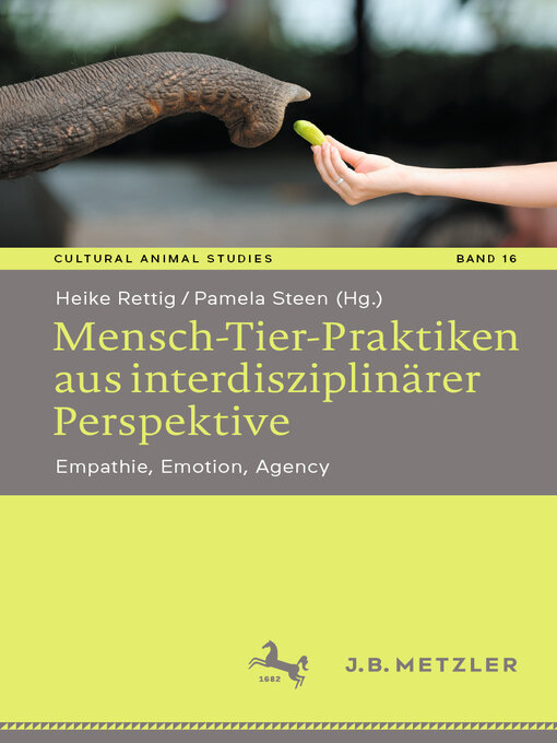 Title details for Mensch-Tier-Praktiken aus interdisziplinärer Perspektive by Heike Rettig - Available